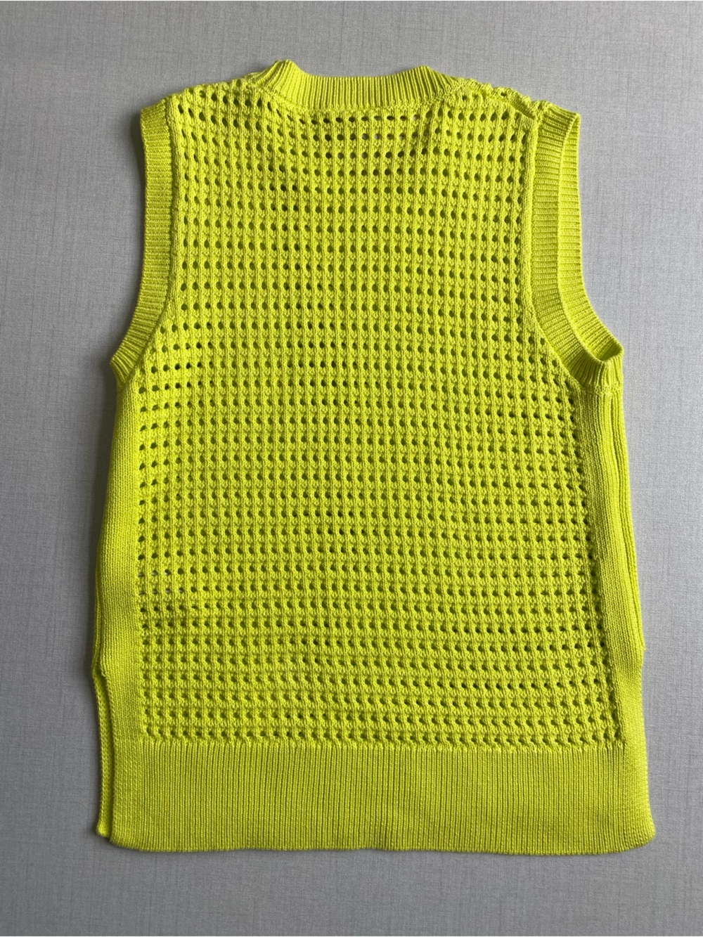 NWT Varley Evereve Knit Vest Size Small Cotton Crochet 100% Cotton - Picture 11 of 11